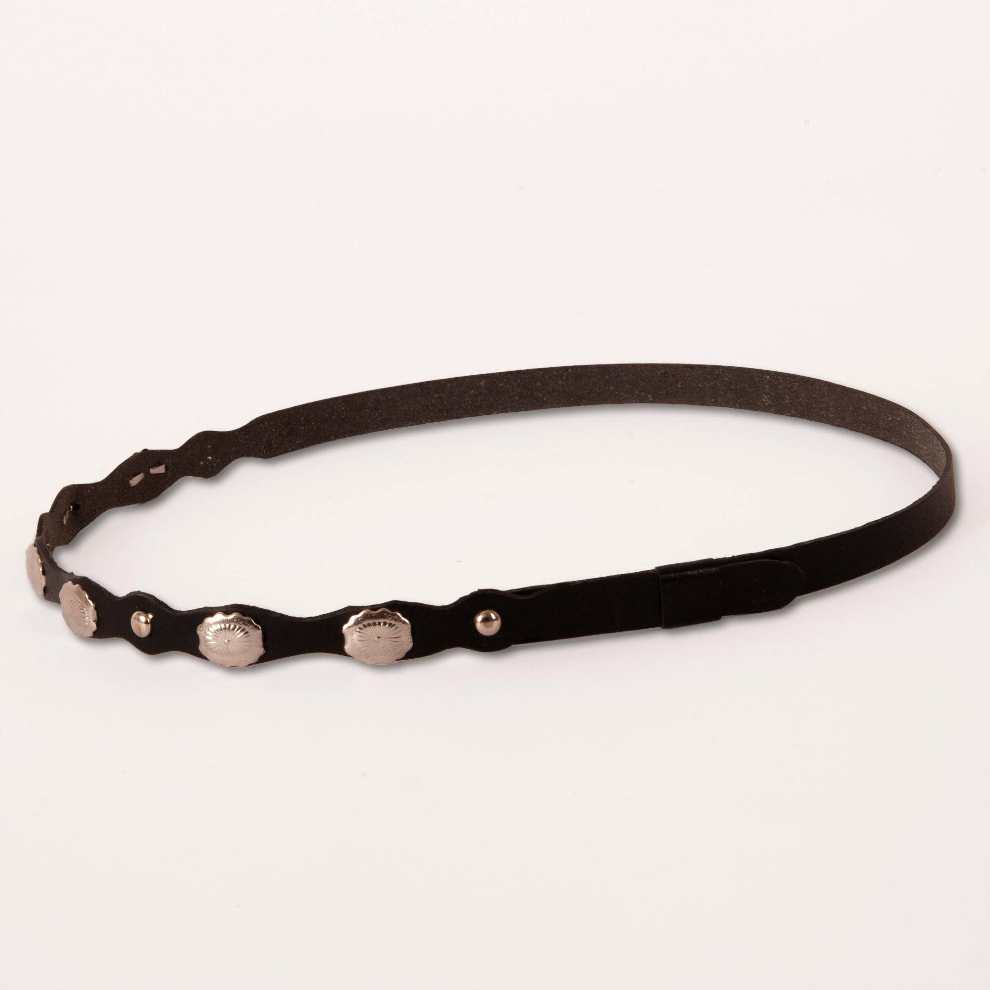 Western Concho Hat Band - Style Silverton
