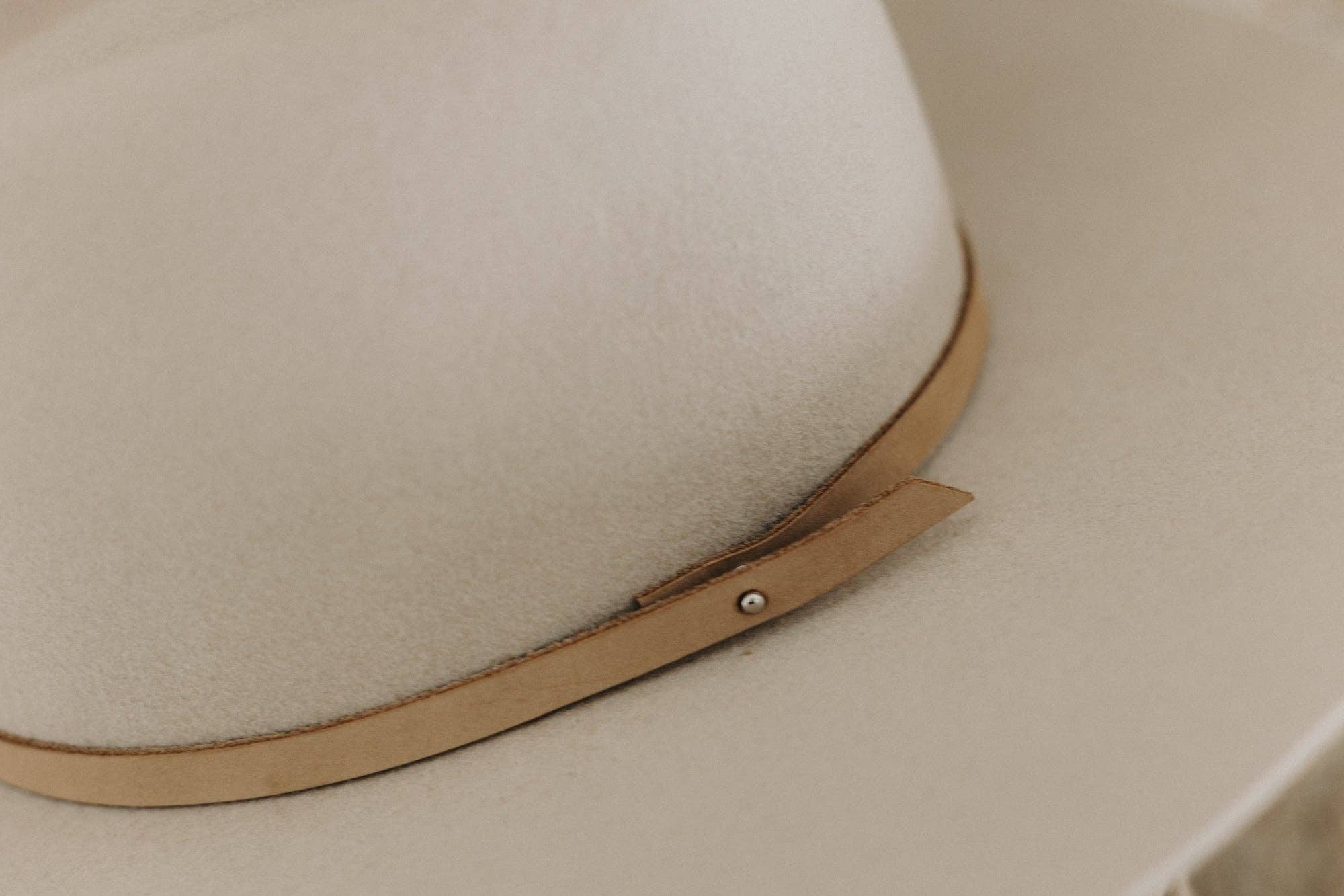 Aria | Wide Brim Rancher Hat | Cream