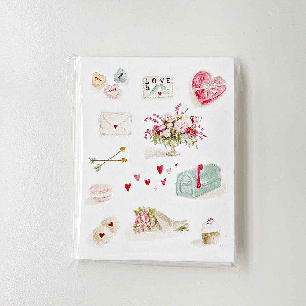 Valentine notecards
