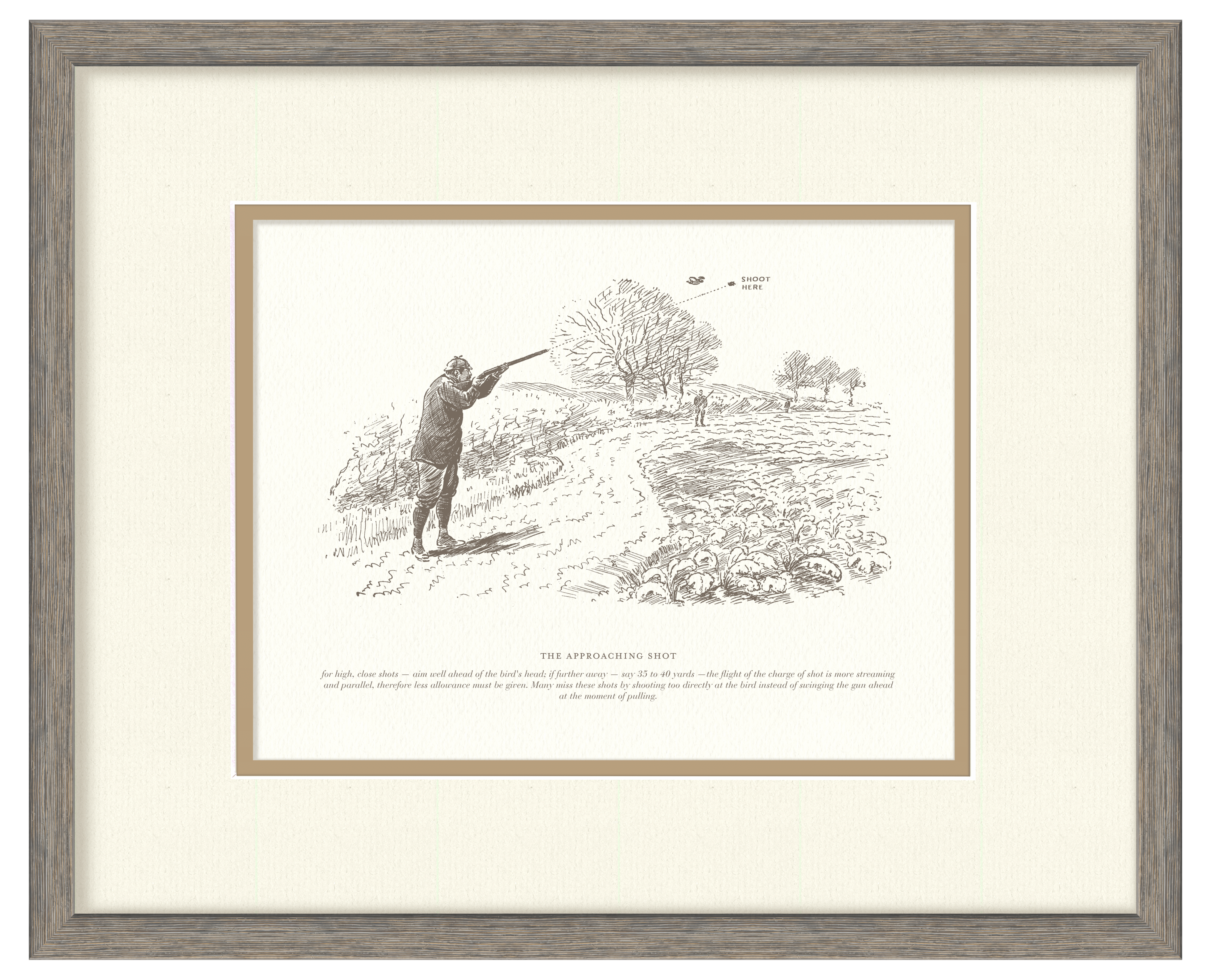 Sport Shooting Illustrations - The Approaching Shot