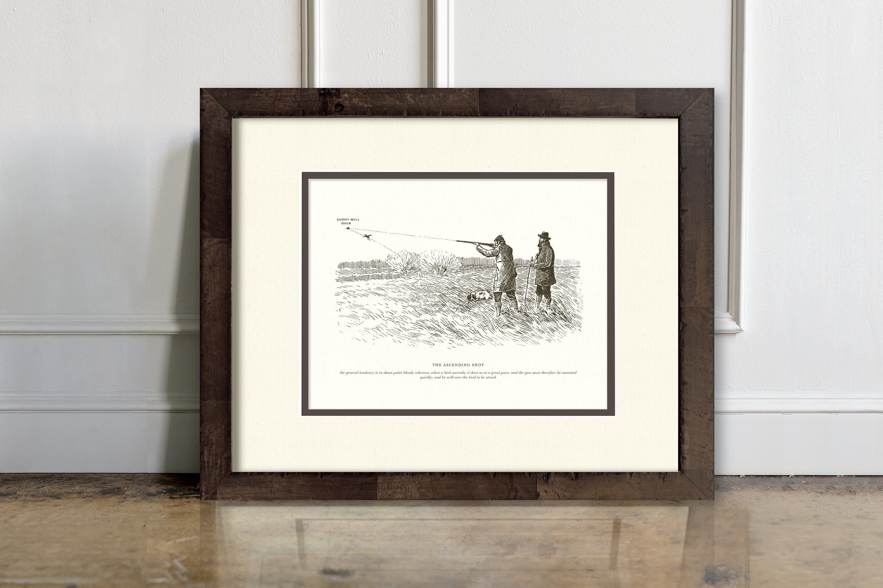 Sport Shooting Illustrations - The Ascending Shot