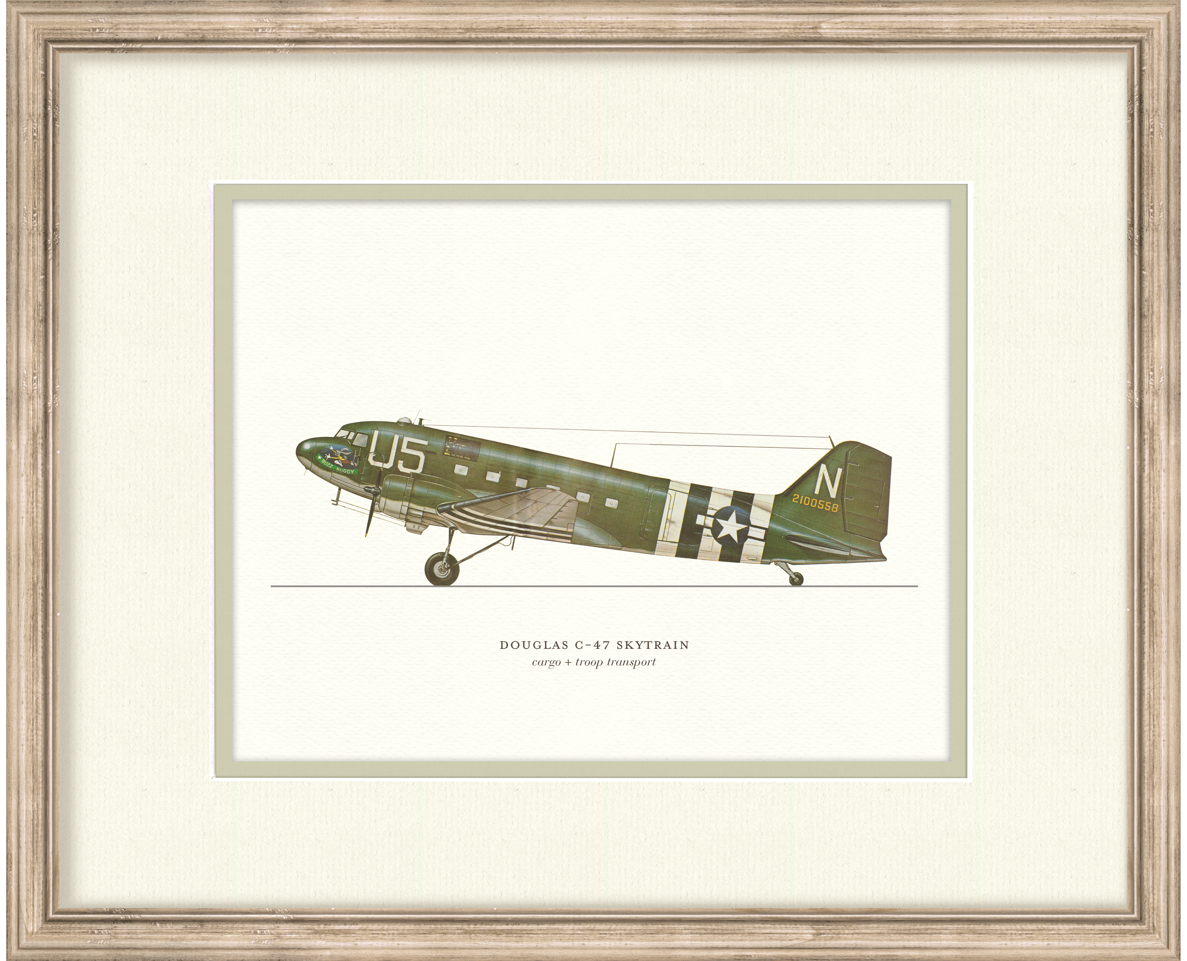 Vintage Airplanes - Douglas C-47 Skytrain