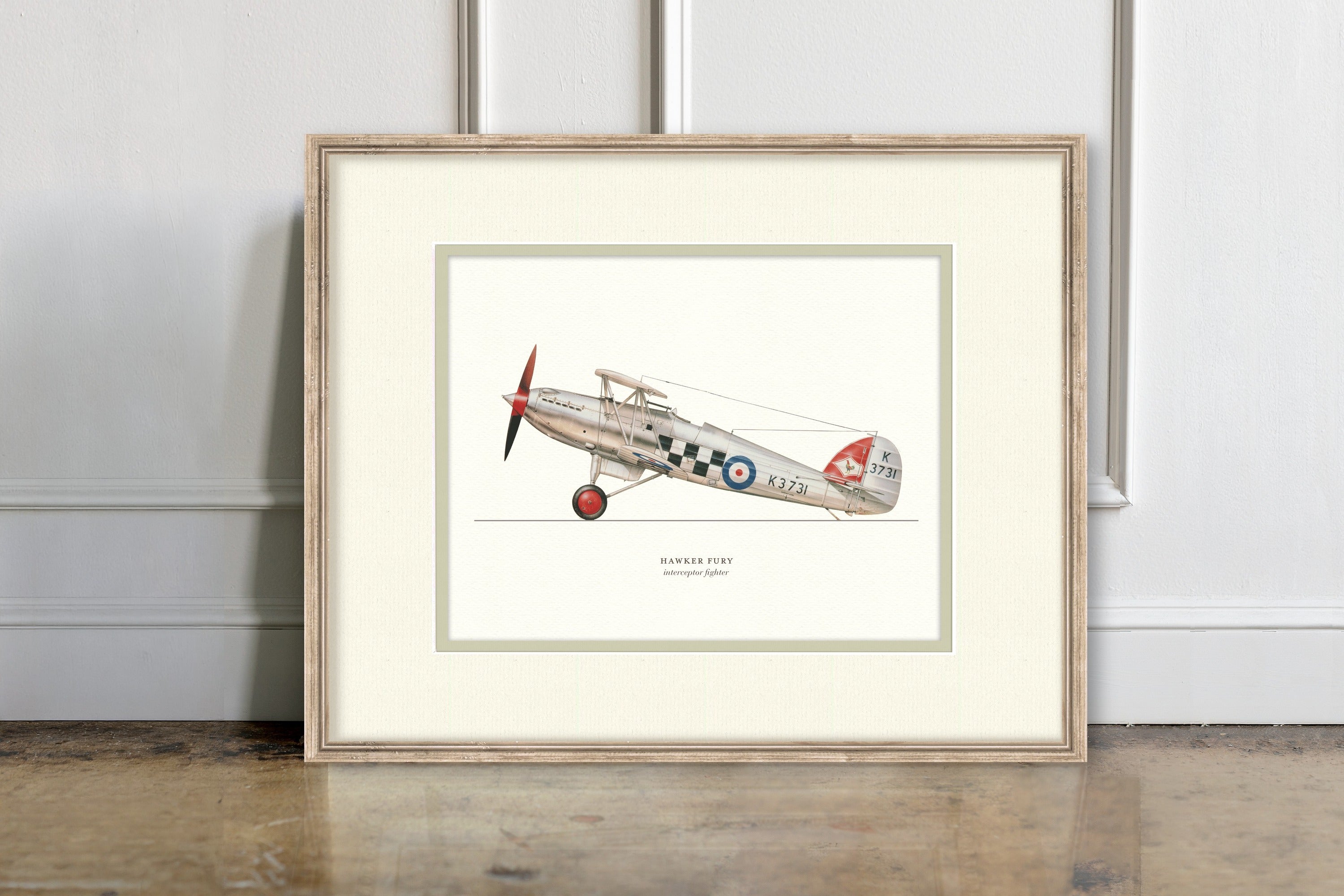 Vintage Airplanes - Hawker Fury