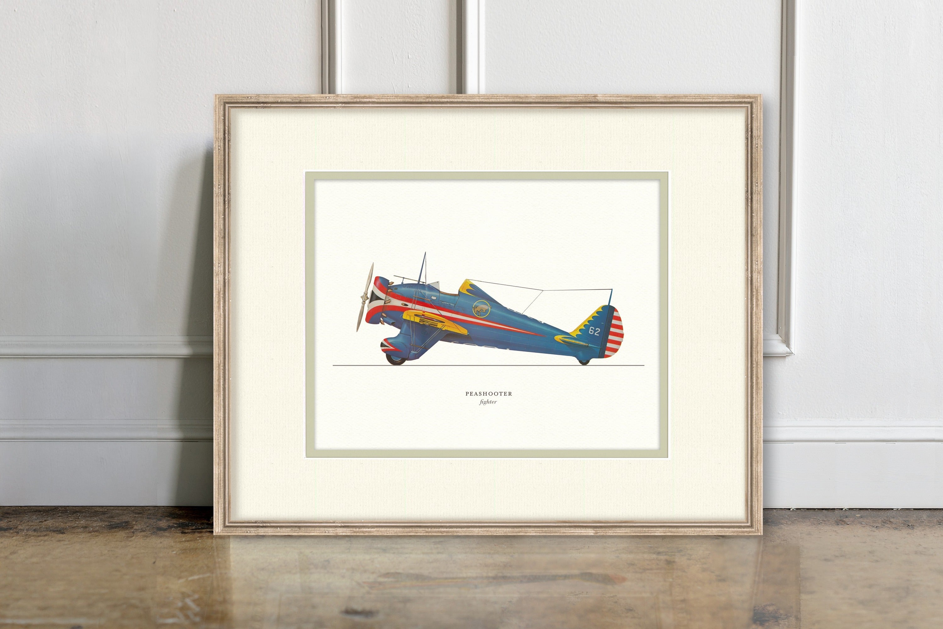 Vintage Airplanes - Peashooter