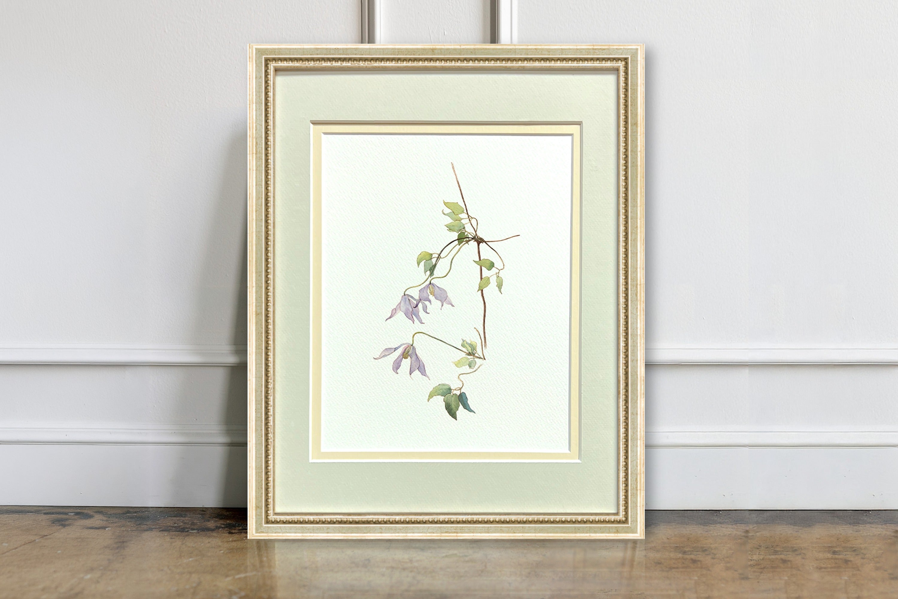 Watercolor Botanical Illustrations - Lilac