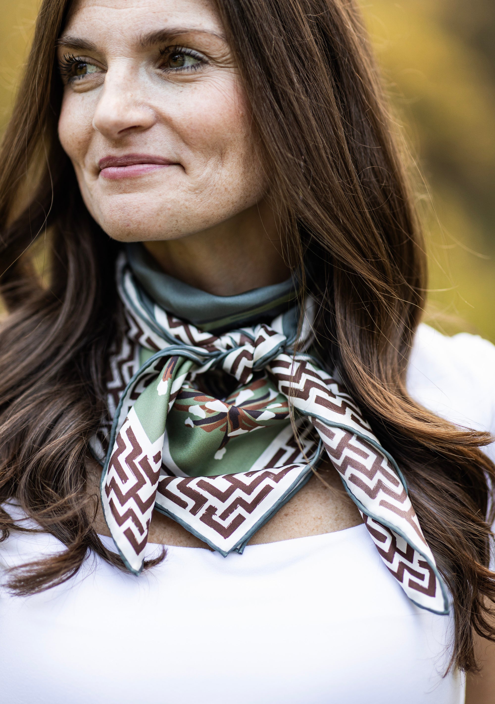 Lily Pad Doe Scarf