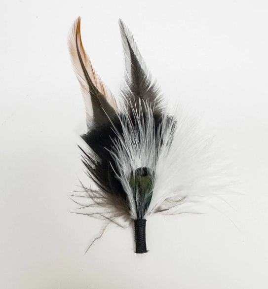 Feather Hat Accent- Style Ash