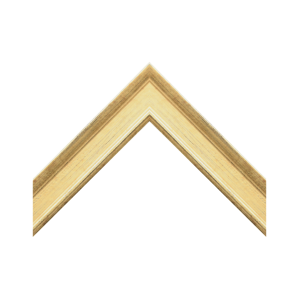 1½” Lars Antique Gold Wood Frame