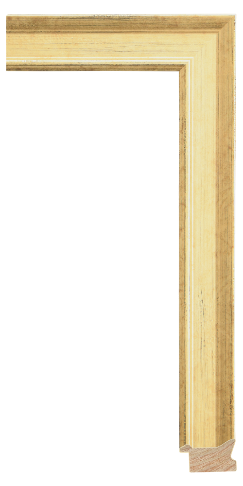 1½” Lars Antique Gold Wood Frame