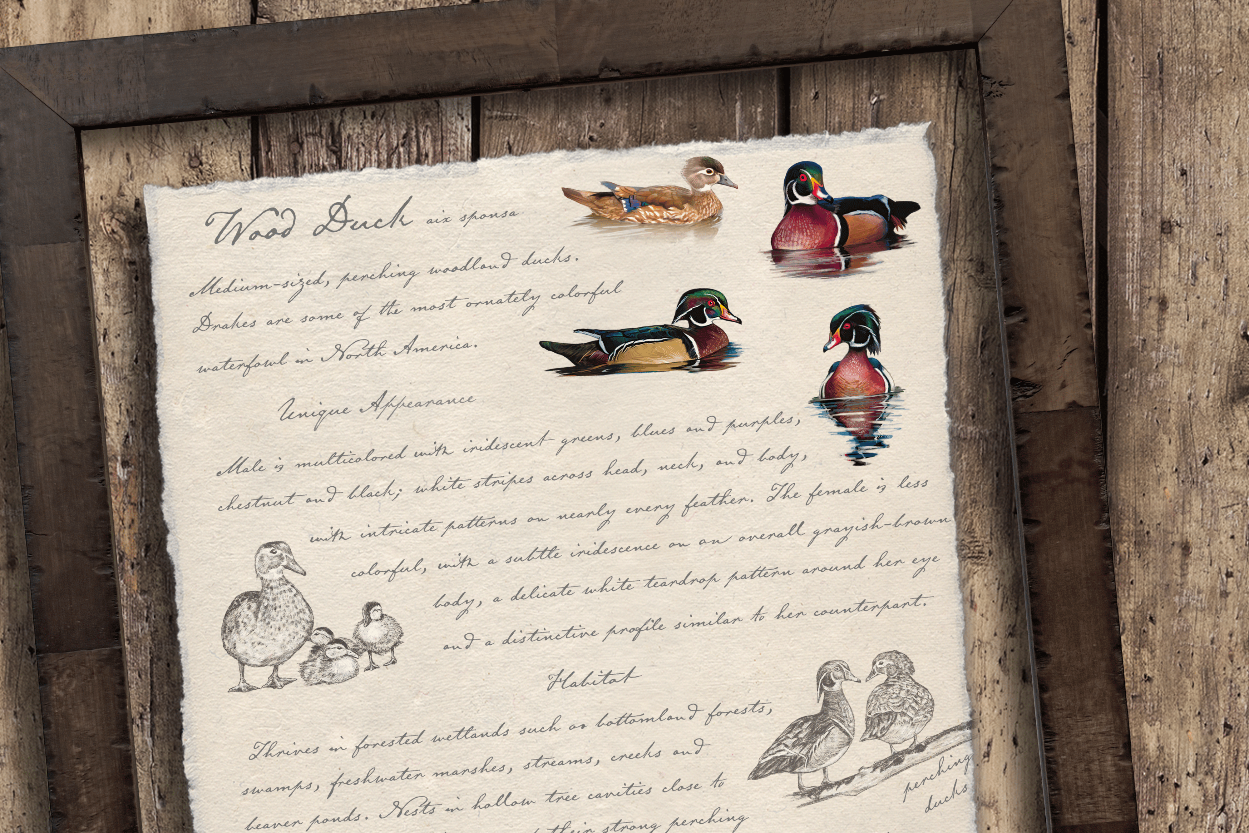 Hunting Field Guides - Wood Duck