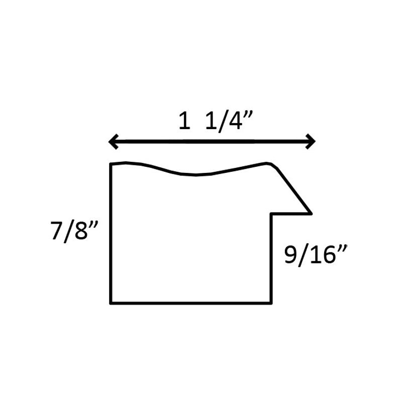 Rustic Espresso Burl Wood Frame