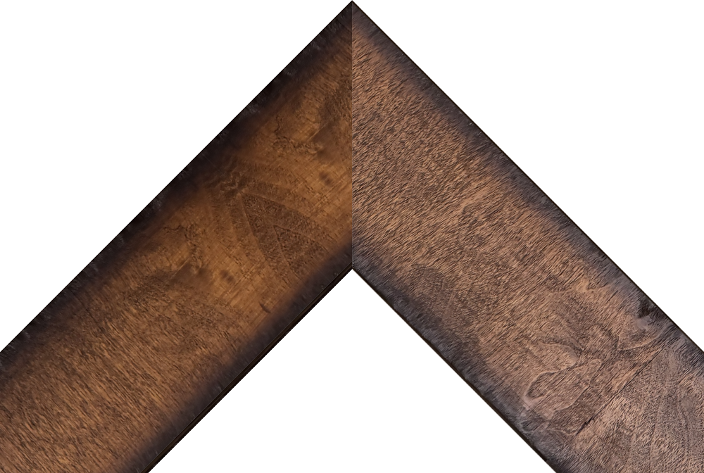 2⅝” Rustic Walnut Burl Wood Frame