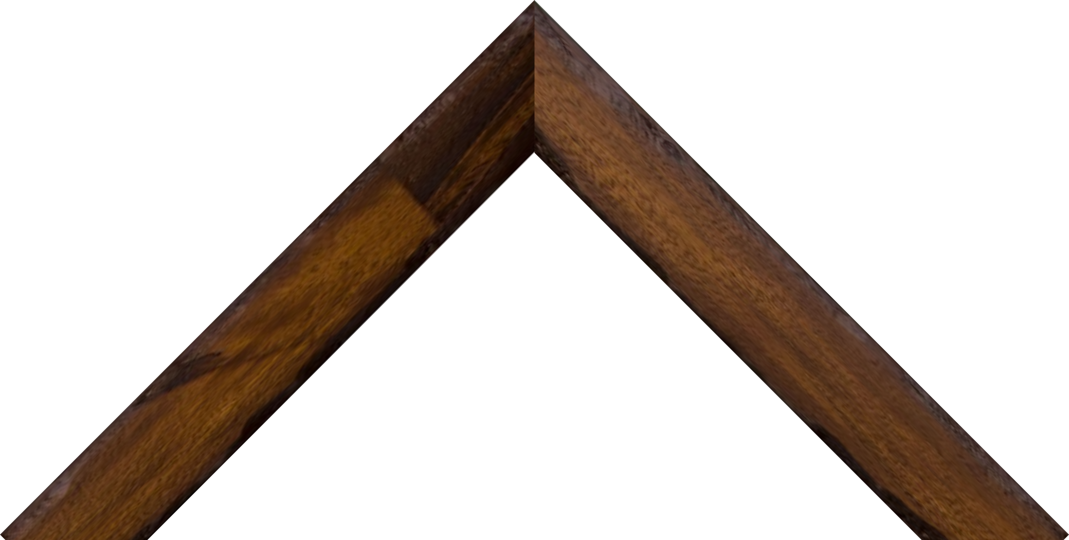 1" Walnut Burl Wood Frame