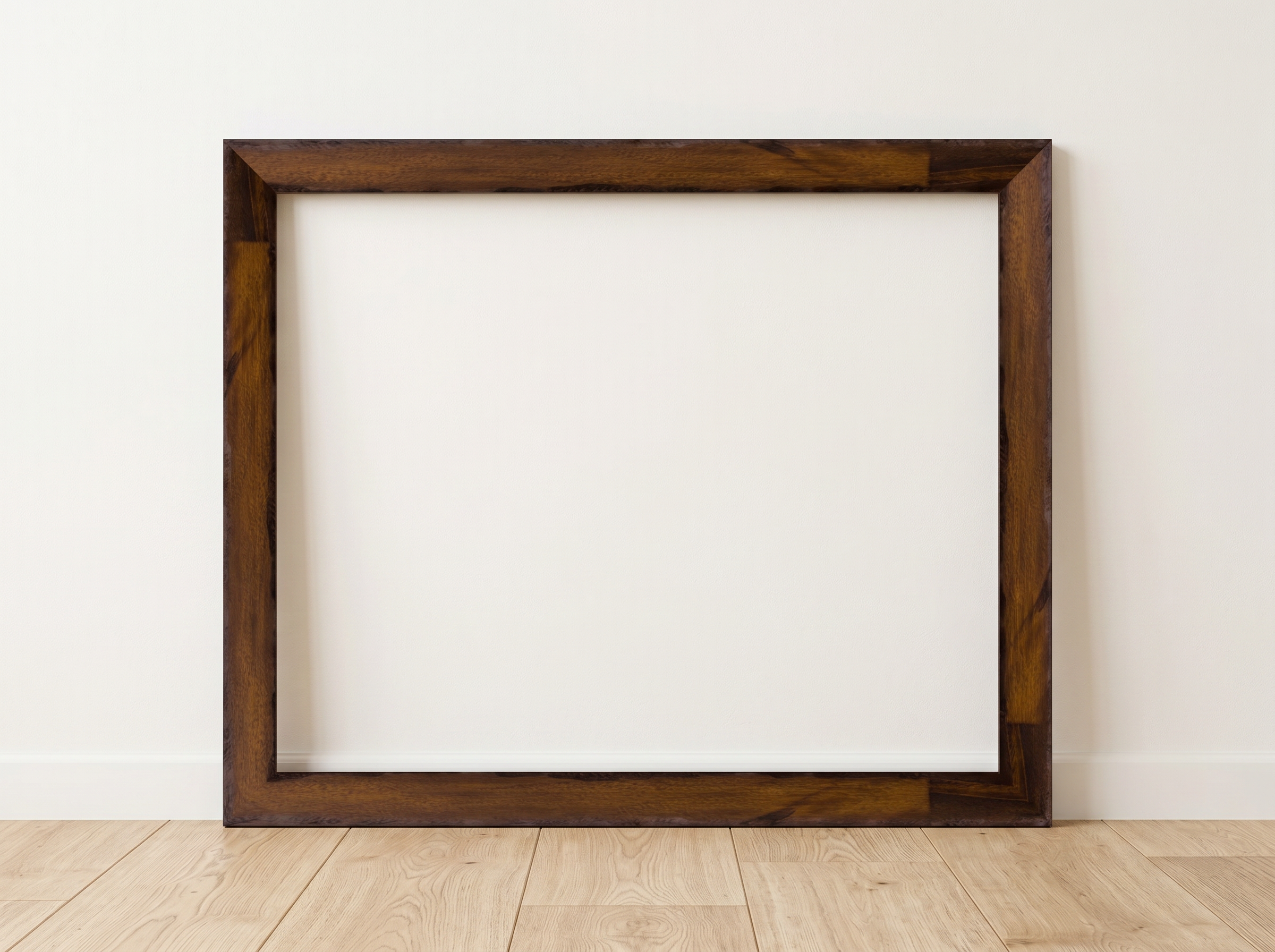 1" Walnut Burl Wood Frame