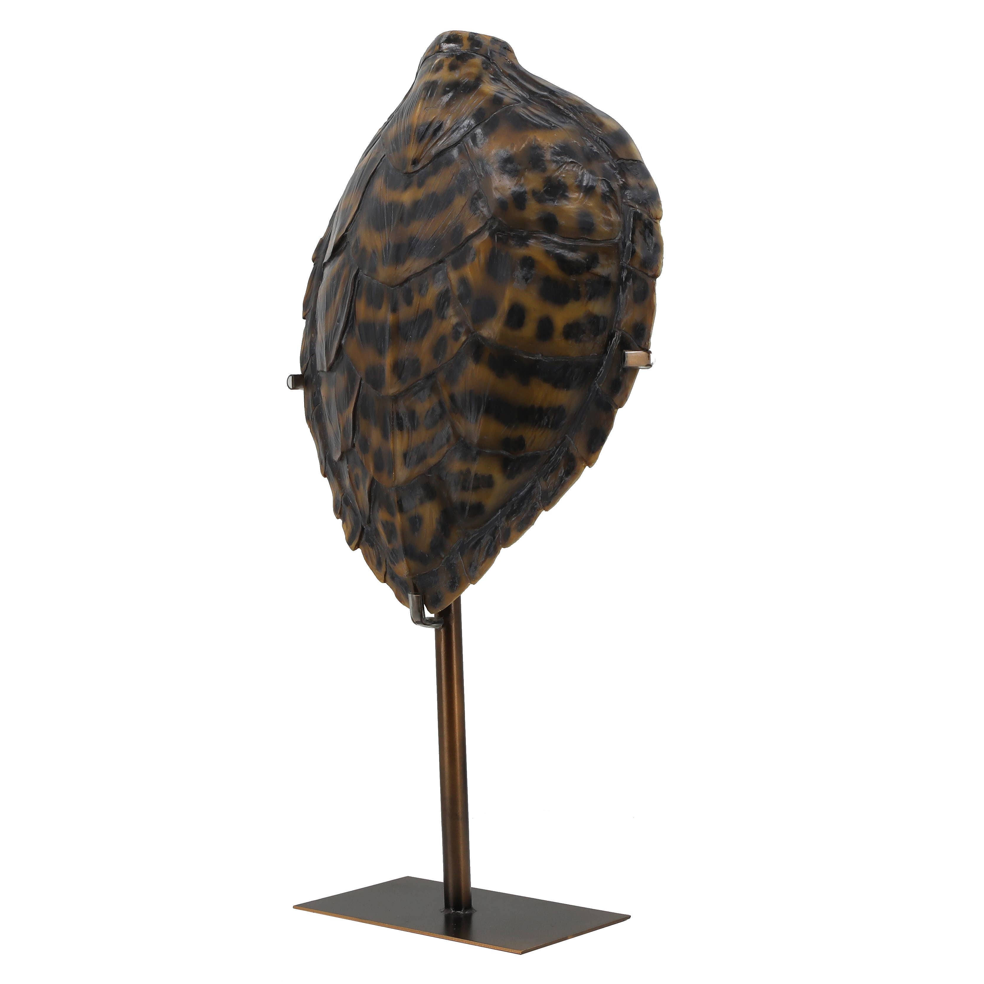 Green Turtle Shell Decor