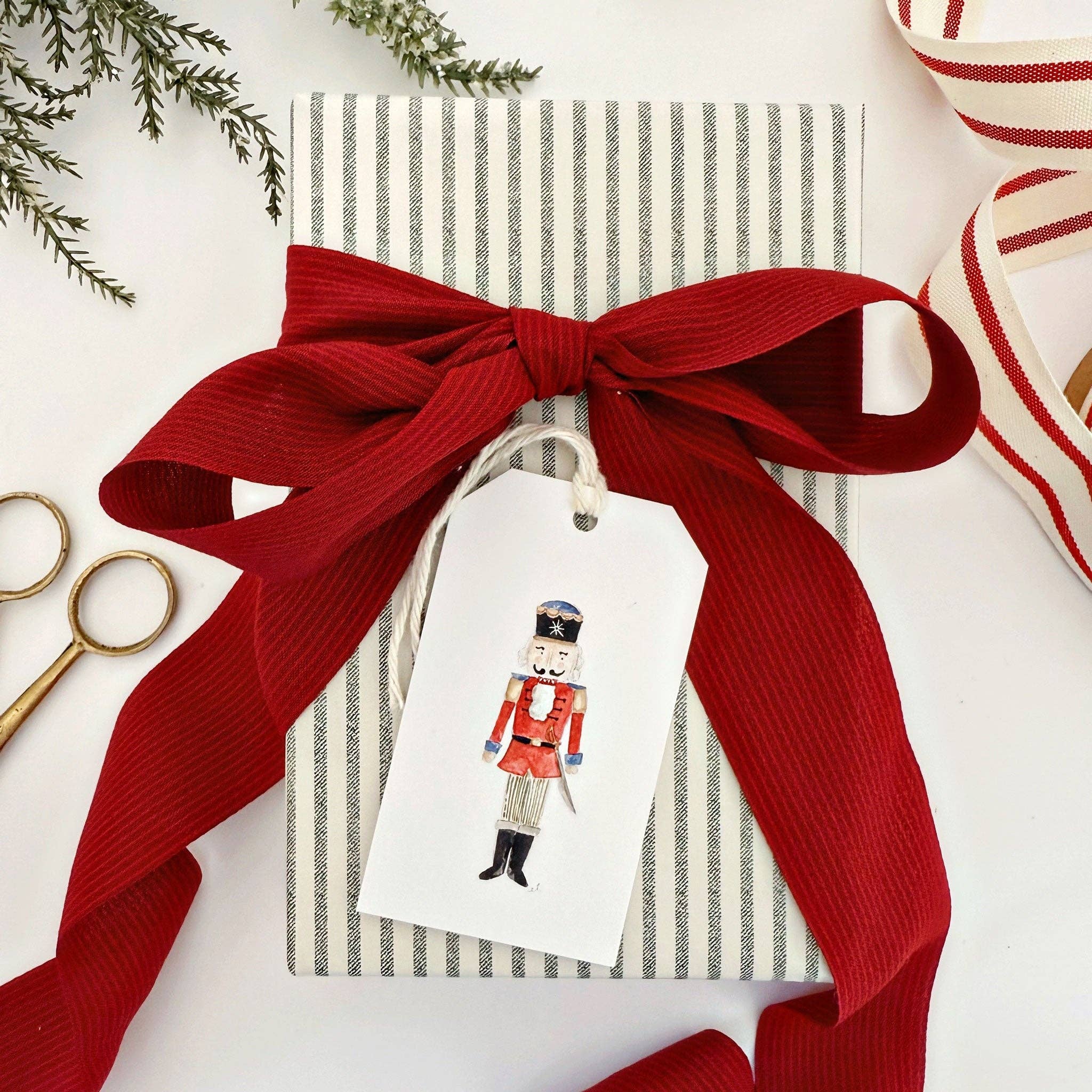 Nutcracker prince gift tags