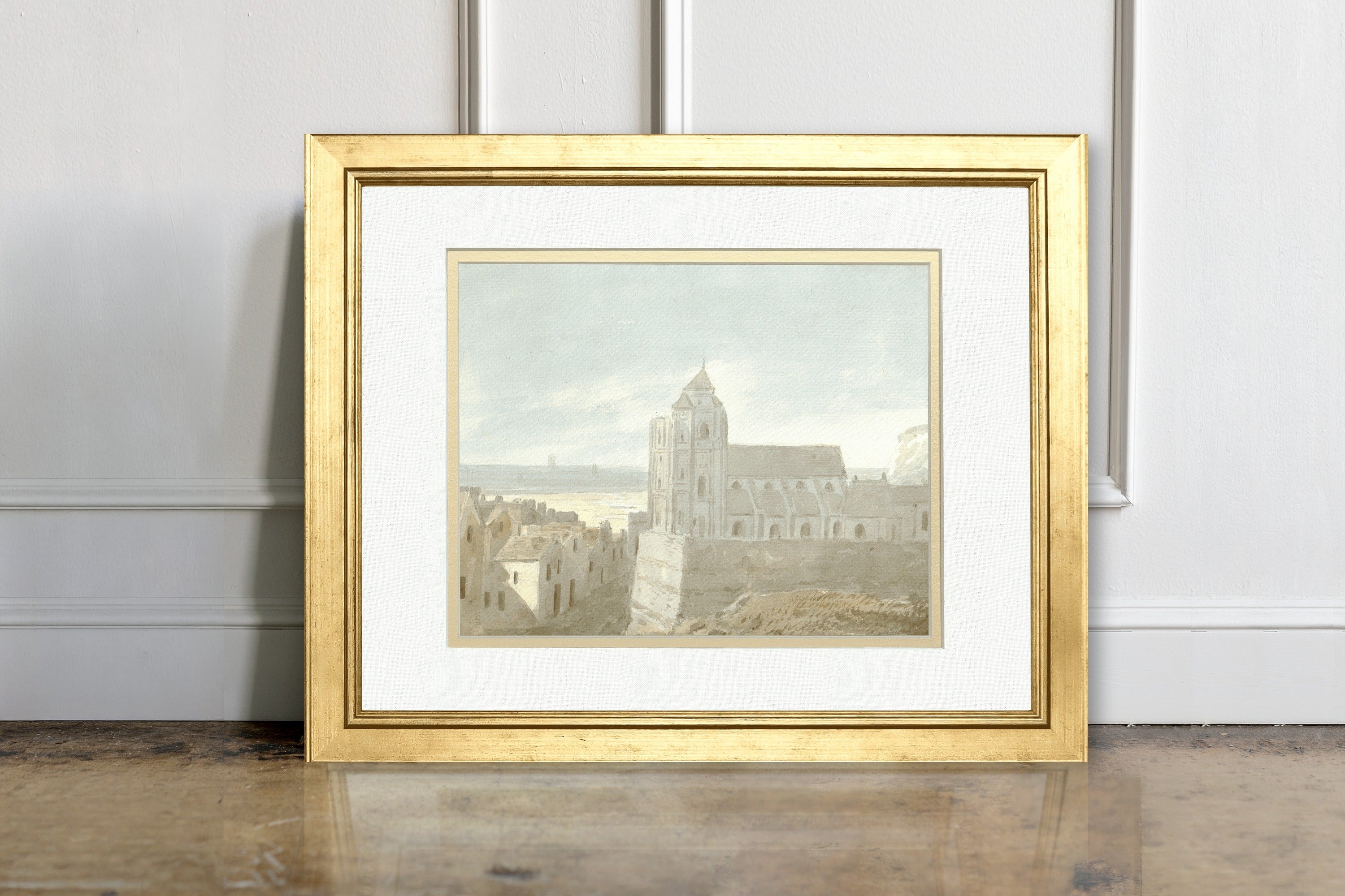 French Chateau Watercolors - Steeple