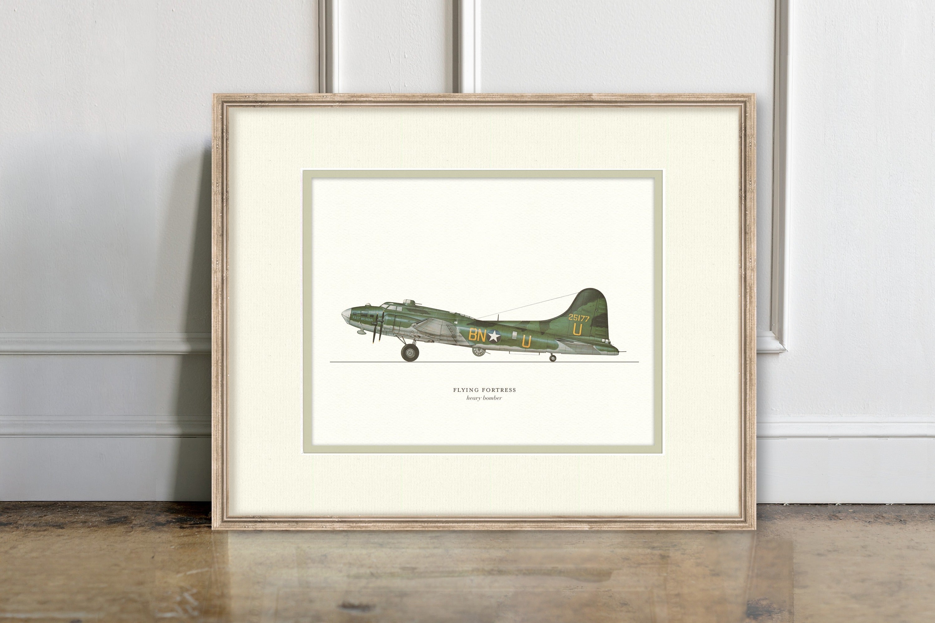 Vintage Airplanes - Flying Fortress