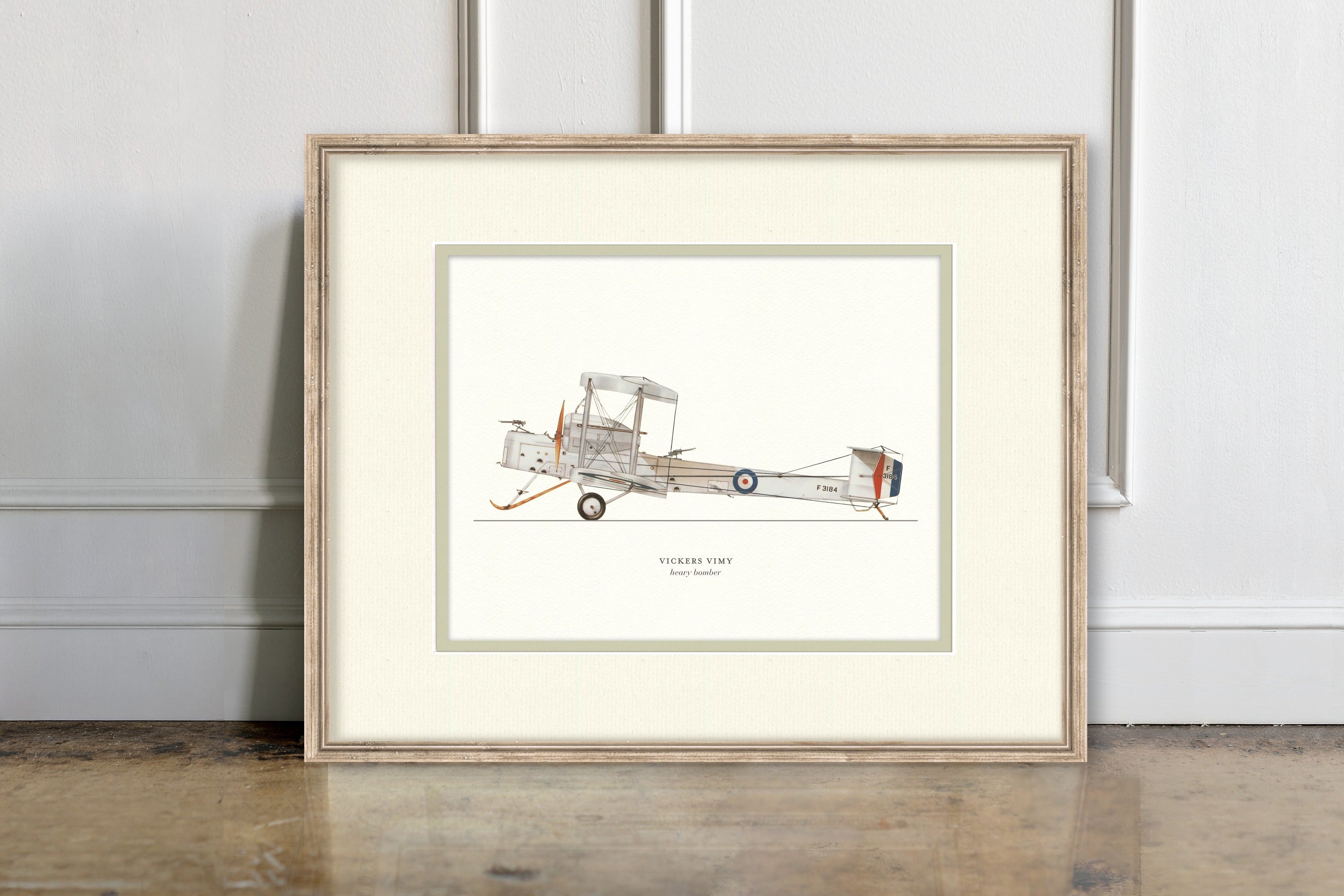 Vintage Airplanes - Vickers Vimy