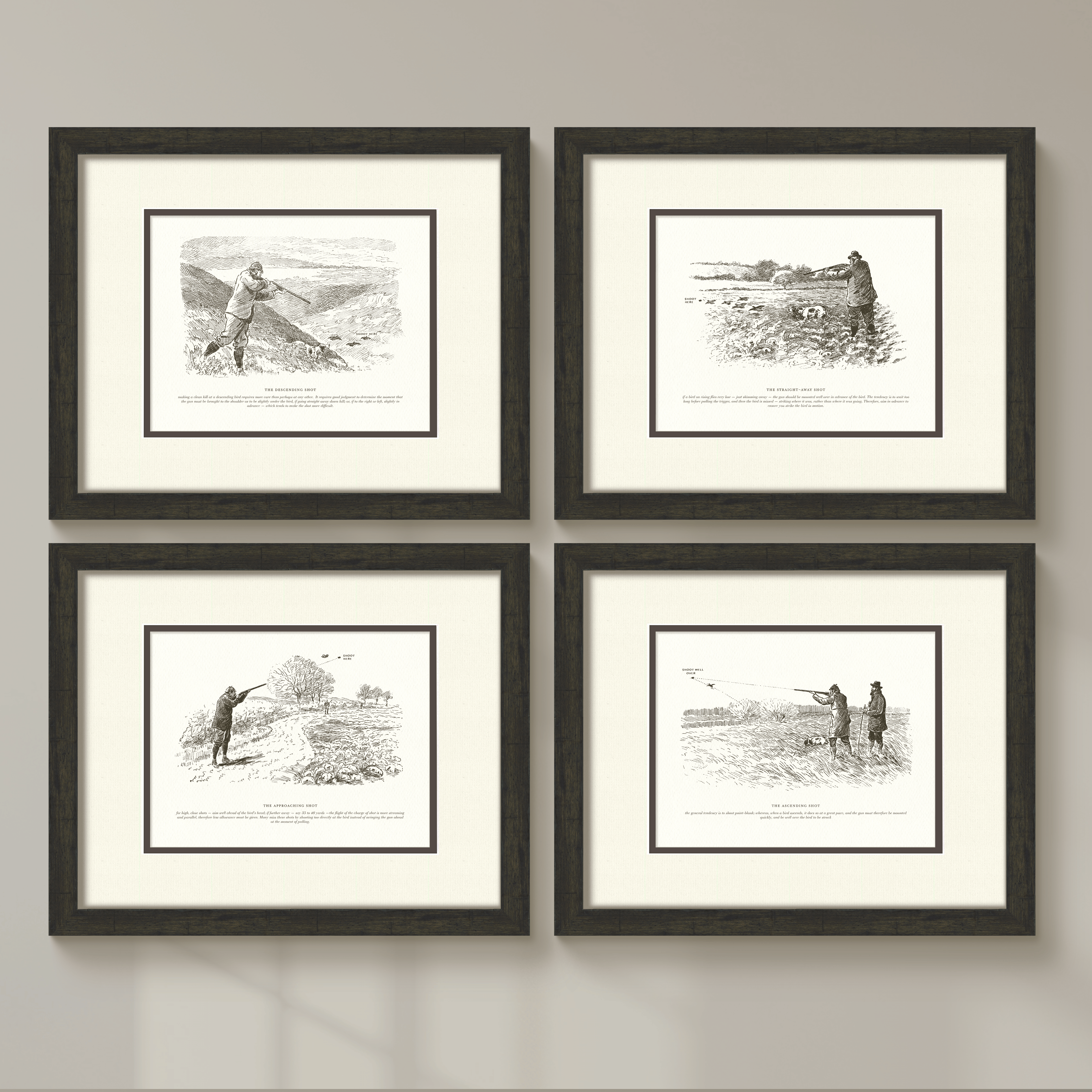 Sport Shooting Illustrations - The Ascending Shot