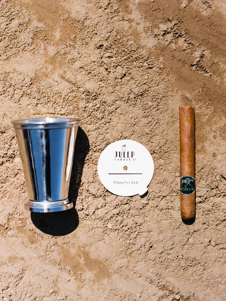 Winners Circle Tobacco Candle