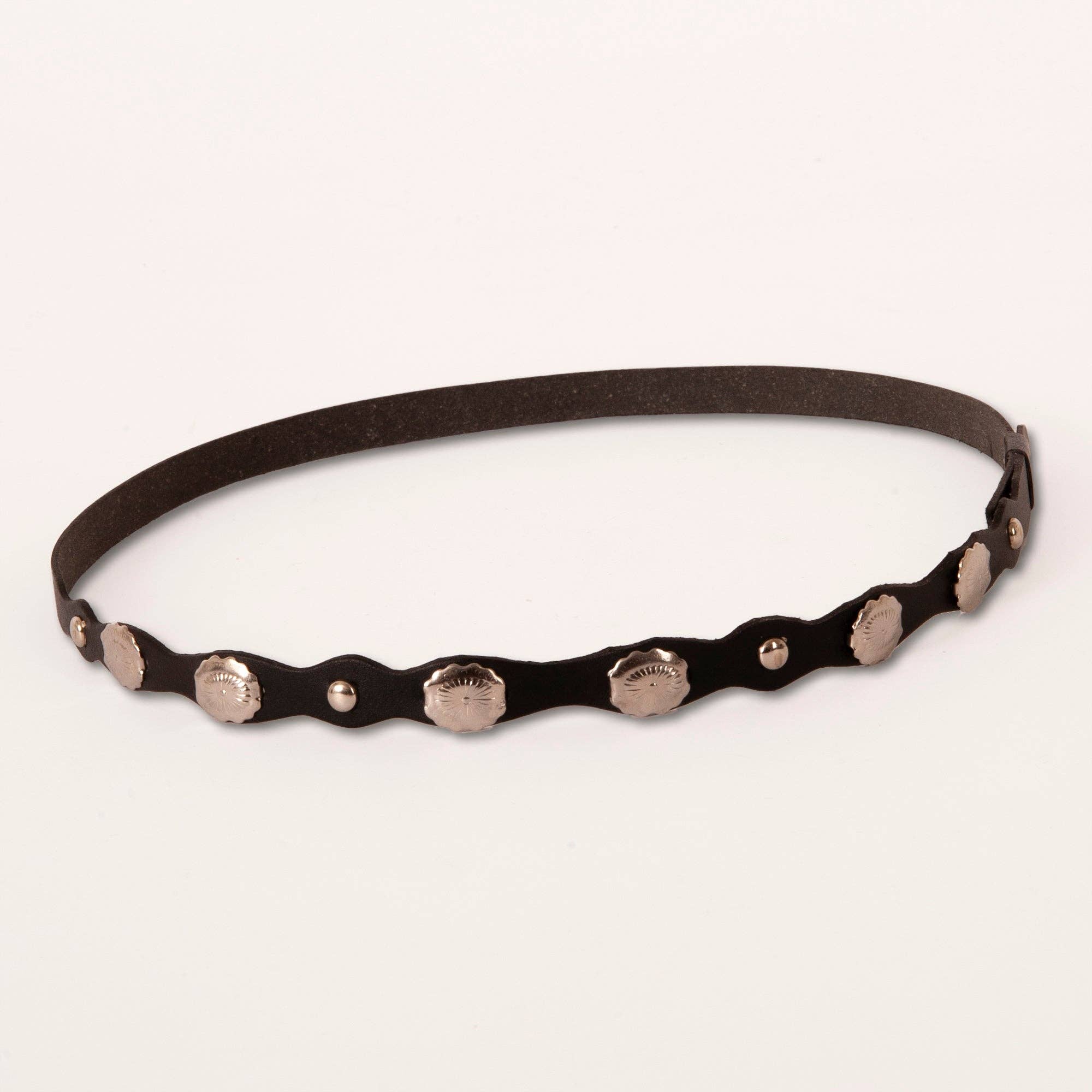 Western Concho Hat Band - Style Silverton