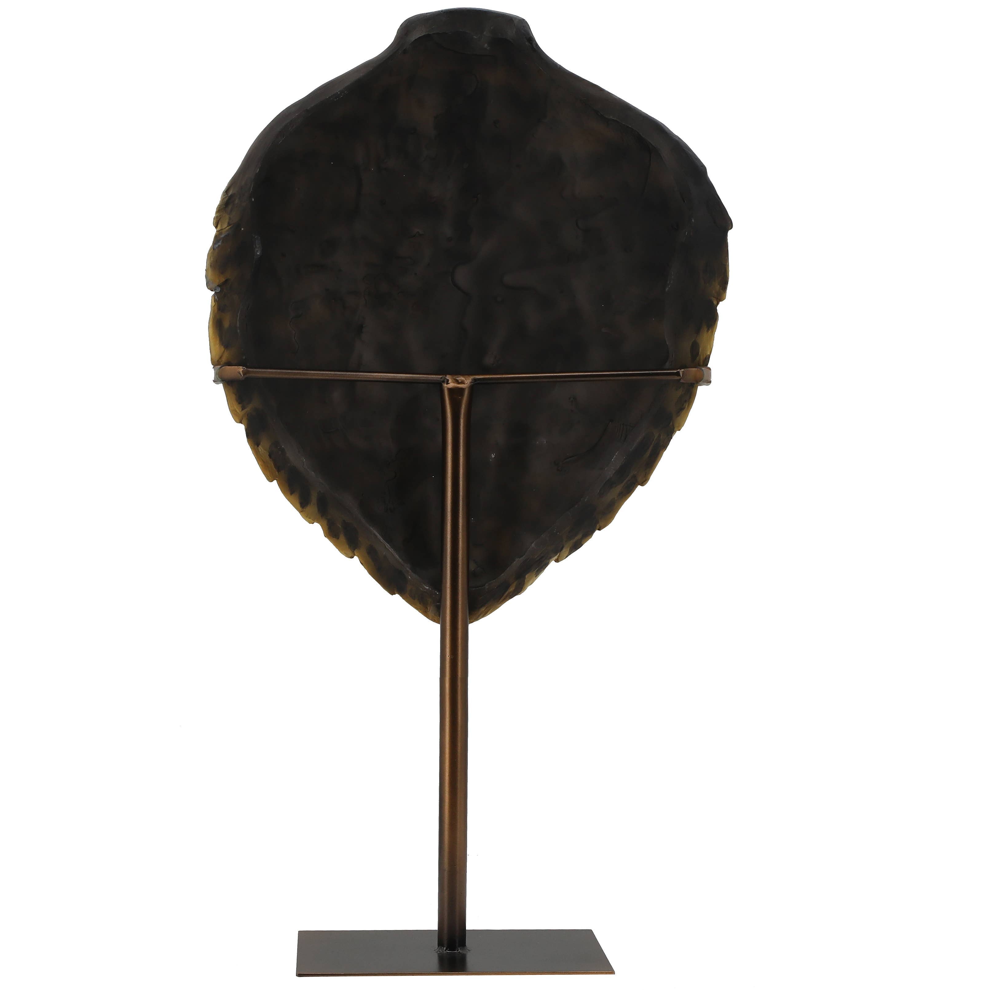 Green Turtle Shell Decor