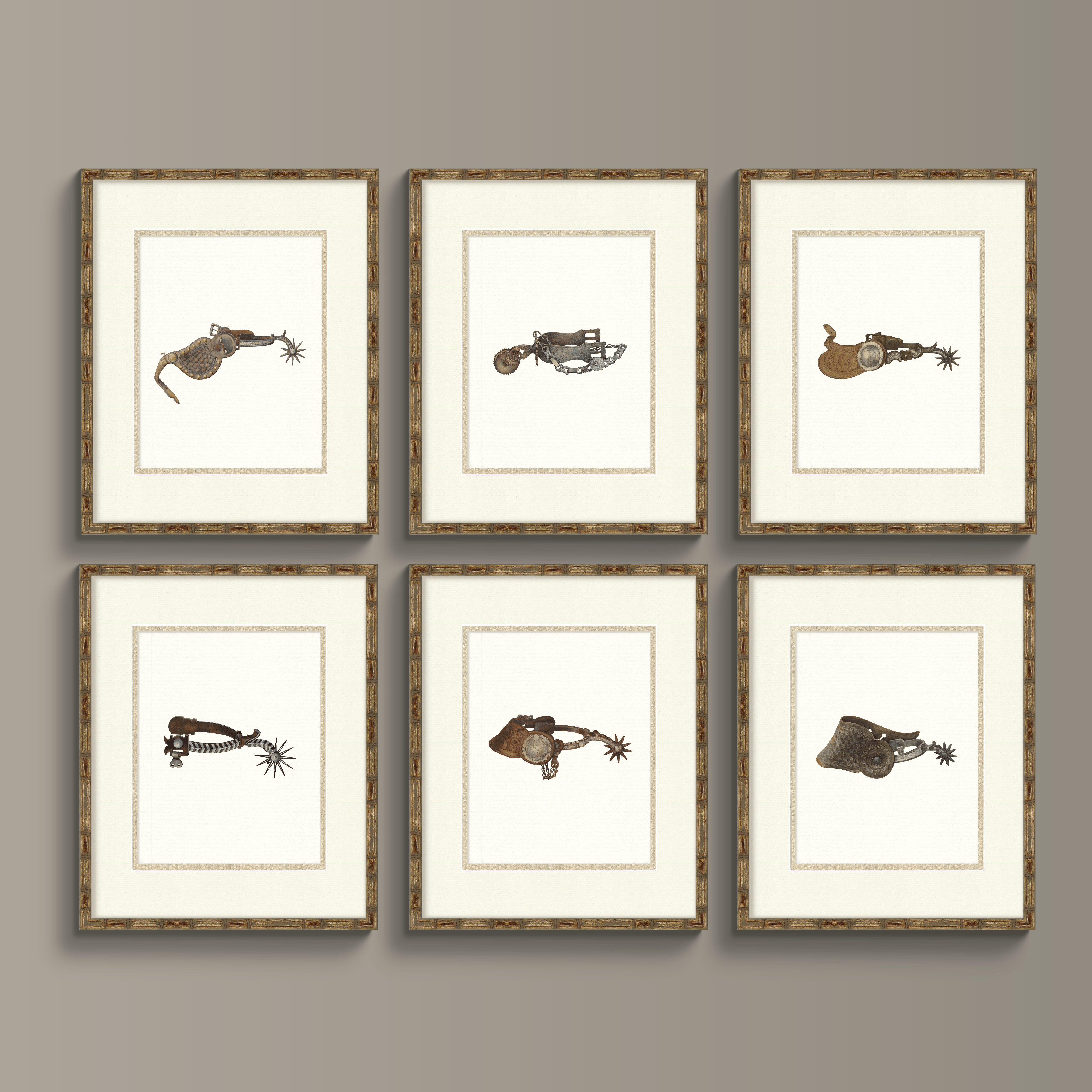 Vintage Saddle Illustrations - Holliday